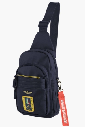 Kép Hátizsák Aeronautica Militare Frecce cross AM-342-05 kék 4 L