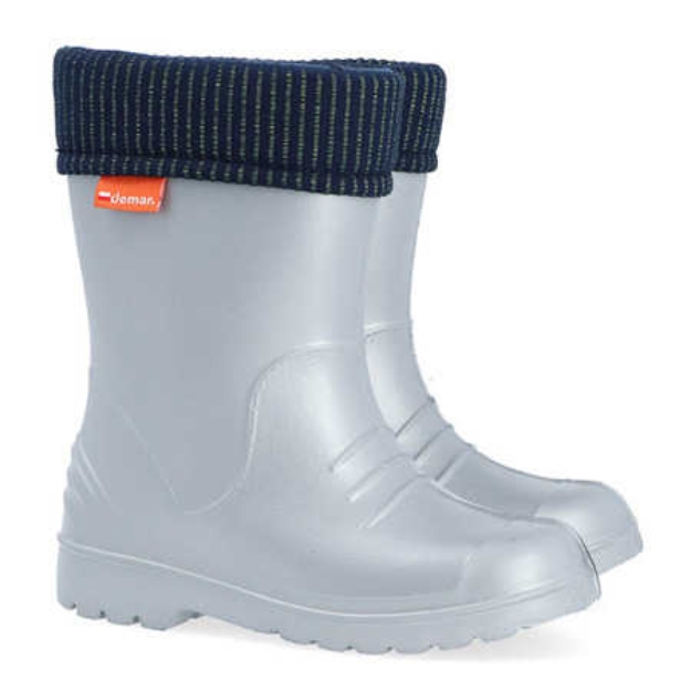 Kép Demar Gyermek szigetelt csizma DINO 0310 H ezüst