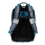 Kép Bagmaster ALFA 20 D iskolai hátizsák Kék / Szürke Fekete 19 L