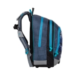 Kép Bagmaster ALFA 20 D iskolai hátizsák Kék / Szürke Fekete 19 L