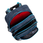 Kép Bagmaster ALFA 20 D iskolai hátizsák Kék / Szürke Fekete 19 L