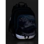Kép Bagmaster ALFA 20 D iskolai hátizsák Kék / Szürke Fekete 19 L