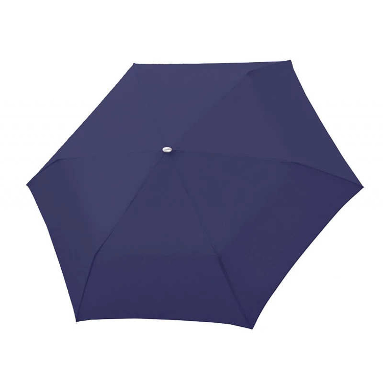 Kép Doppler Mini Slim Carbonsteel női lapos összecsukható esernyő kék