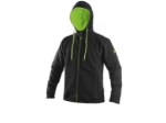 Kép CXS HARRISON Férfi kapucnis pulóver fekete / zöld