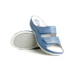 Kép Batz Lia kék női egészségügyi papucsok