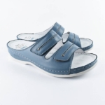 Kép Batz Lia kék női egészségügyi papucsok