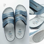 Kép Batz Lia kék női egészségügyi papucsok