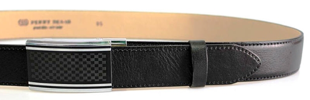 Kép PENNY BELTS 35-020-A8 Férfi bőr öv fekete színben