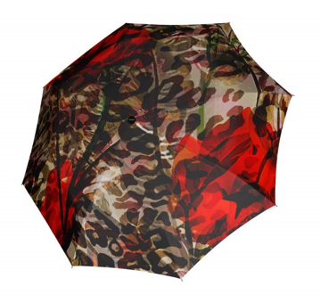 Kép Doppler Magic Fiber Wild Poppy női teljesen automata esernyő