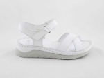 Kép Wild 022056100A Fehér Női teljes bőr szandálok