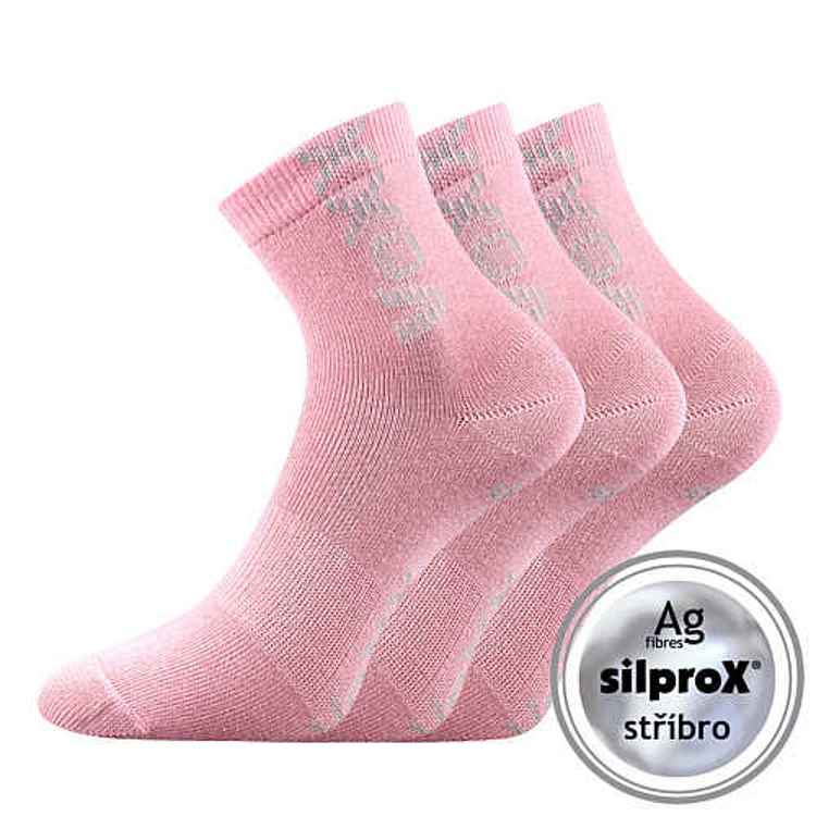 Kép VOXX Adventurik zokni rózsaszín 3 pár