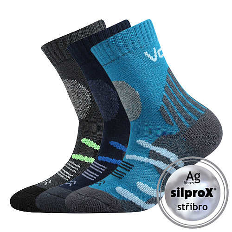 Kép VOXX zokni Horalik mix B - fiú 3 pár