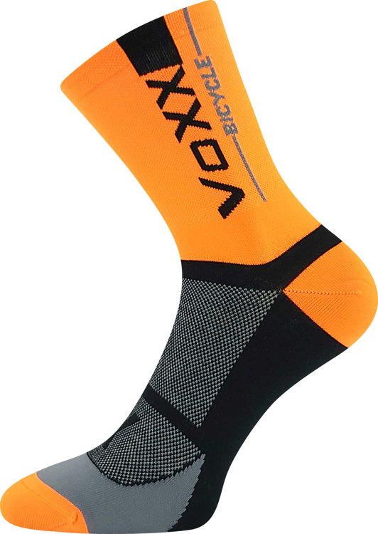 Kép VOXX Stelvio neon narancssárga zokni 1 pár