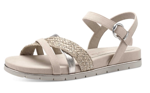 Kép Tamaris 1-28145-20 448 Női szandál bézs színű