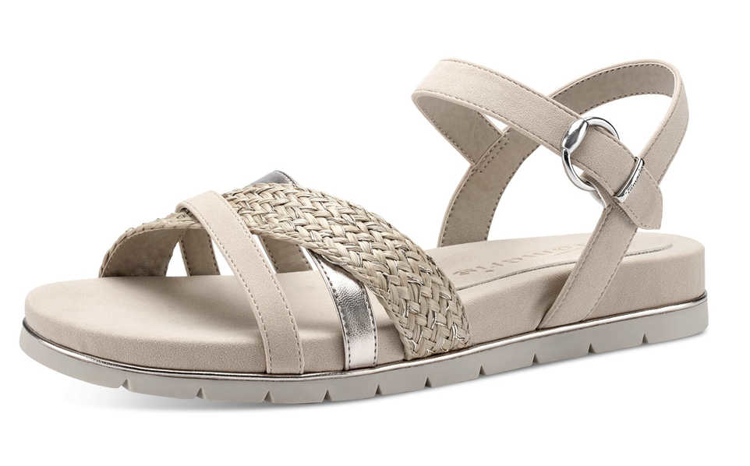 Kép Tamaris 1-28145-20 448 Női szandál bézs színű