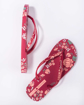 Kép Ipanema Flower Bomb 26890-AE073 Női flip flopok bordó színben