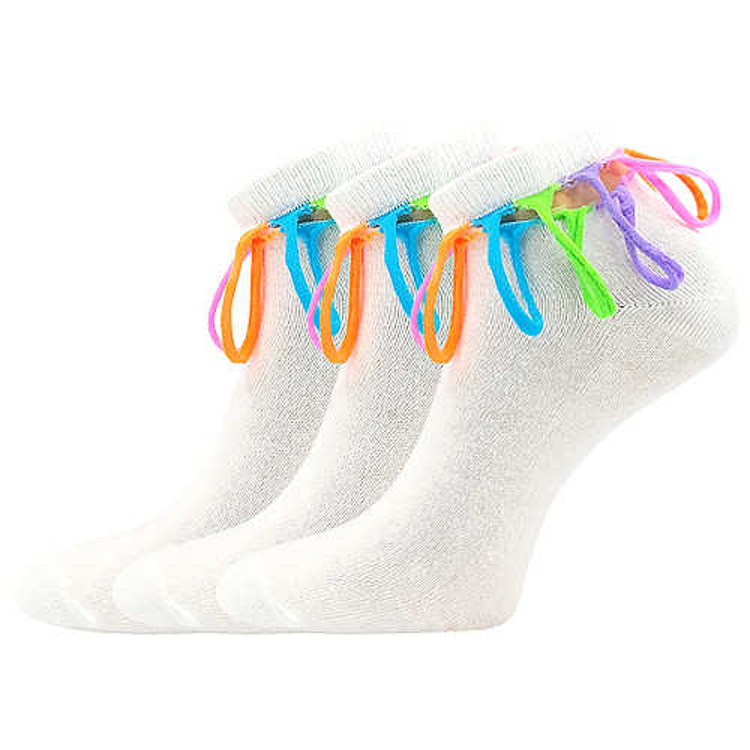 Kép BOMA zokni Desdemona fehér 3 pár