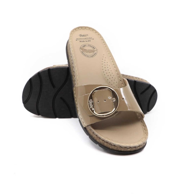 Kép Batz Lucky Lucky taupe Női Egészségügyi papucsok