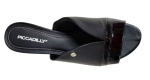 Kép Piccadilly 542104-5 Női sarkú papucs fekete