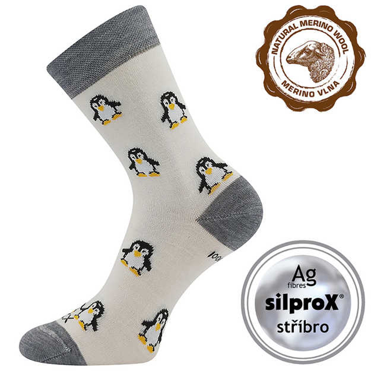 Kép VOXX Hófehér zokni 1 pár