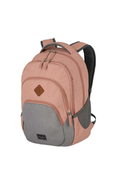 Kép Travelite Basics hátizsák Melange rózsaszín/szürke 22 L