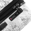 Kép Heys Journey 3G L Fekete/Fehér térkép 127 L