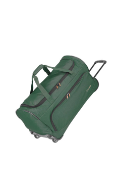 Kép Travelite Basics Fresh kerekes táska Sötétzöld 89 L