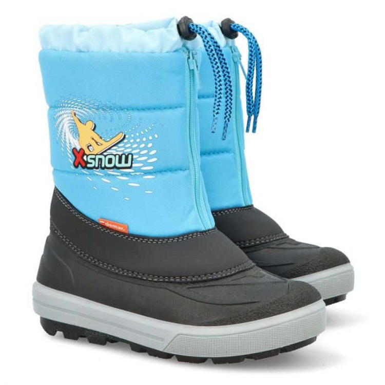 Kép Demar KENNY 2 1532 NF X-SNOW Gyermek hócipő világoskék