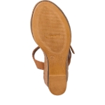 Kép Tamaris 1-28027-42-392 női ékszandál barna