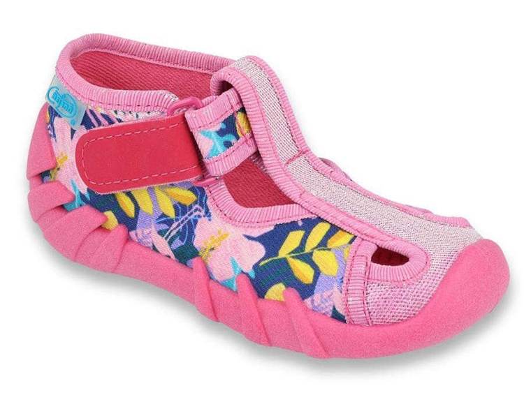 Kép BEFADO 190P097 lány papucs 1SZ virágok