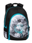 Kép Bagmaster DIGITAL 20 B diák hátizsák türkiz / szürke / fekete 23 L