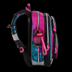 Kép Bagmaster GEN 20 A iskolai hátizsák Rózsaszín / Fekete / Lila / Kék 17 L