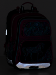 Kép Bagmaster GEN 20 A iskolai hátizsák Rózsaszín / Fekete / Lila / Kék 17 L