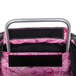 Kép Bagmaster ALFA 21 A iskolai háromkamrás hátizsák - kutya rózsaszín 23 l