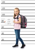 Kép Bagmaster ALFA 21 A iskolai háromkamrás hátizsák - kutya rózsaszín 23 l
