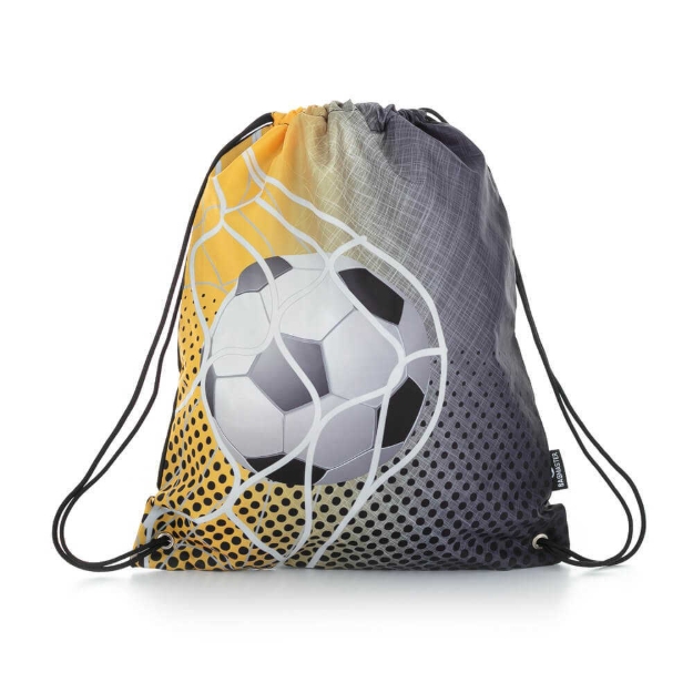 Kép Bagmaster Bag LUMI 21 D iskolatáska papucs / tornazsák - sárga futball sárga 1.2 l