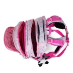 Kép Bagmaster BETA 22 B iskolai hátizsák - panda rózsaszín 23 l