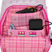 Kép Bagmaster BETA 22 B iskolai hátizsák - panda rózsaszín 23 l