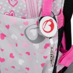 Kép Bagmaster BETA 22 B iskolai hátizsák - panda rózsaszín 23 l