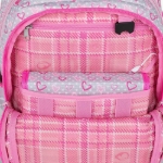 Kép Bagmaster BETA 22 B iskolai hátizsák - panda rózsaszín 23 l