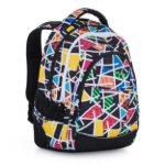 Kép Bagmaster DIGITAL 22 A diák hátizsák - Britto többszínű 34 l