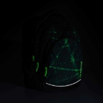 Kép Bagmaster DIGITAL 22 B diák hátizsák - lézer zöld 34 l