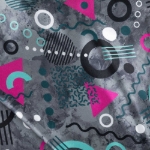 Kép Bagmaster PORTO 22 A iskolai hátizsák - Memphis szürke 29 l