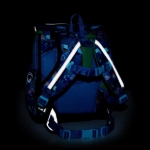 Kép Bagmaster PRIM 22 D iskolai aktatáska - kocka világ kék 20 l