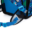 Kép Bagmaster PRIM 22 D iskolai aktatáska - kocka világ kék 20 l