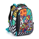 Kép Bagmaster VEGA 22 A iskolai hátizsák - mackó multicolor 22 l