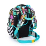 Kép Bagmaster VEGA 22 A iskolai hátizsák - mackó multicolor 22 l