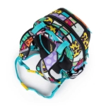 Kép Bagmaster VEGA 22 A iskolai hátizsák - mackó multicolor 22 l