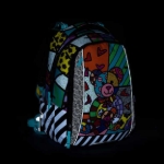 Kép Bagmaster VEGA 22 A iskolai hátizsák - mackó multicolor 22 l