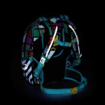 Kép Bagmaster VEGA 22 A iskolai hátizsák - mackó multicolor 22 l